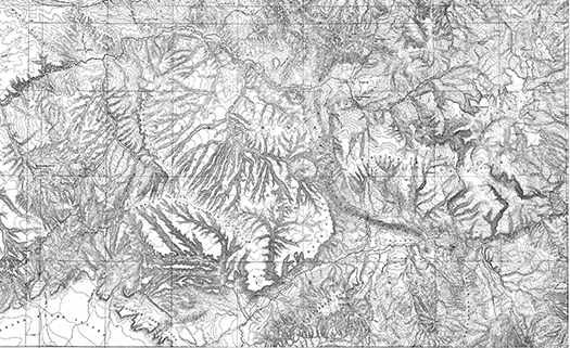 Hayden Survey of 1877 map
