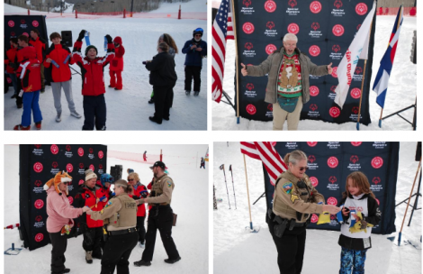 Participants in the 2024 Western Slope Regional Games for Special Olympics Colorado at Sunlight Mountain Resort.