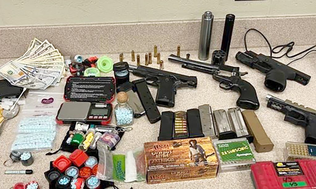 Illegal drug and firearms distribution arrests in Battlement Mesa area