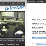 Garfield County streams video and audio, and offers on-demand access to county meetings