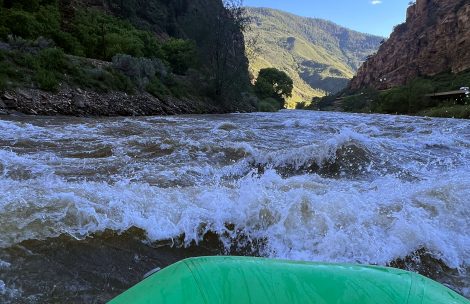 rafting in Colorado river