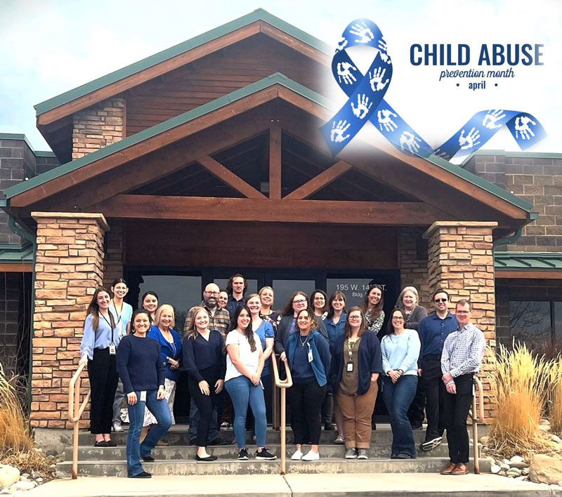 child abuse prevention month group photo