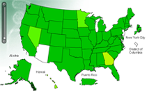 flu map